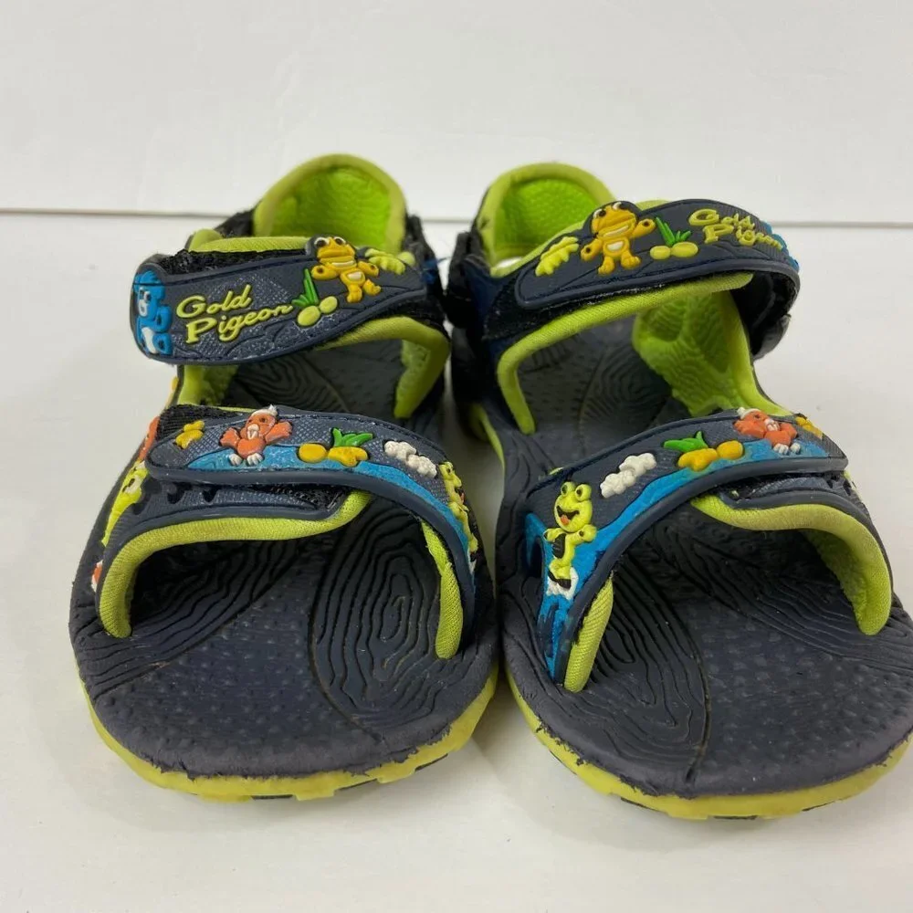 Gold Pigeon Boys Sandals